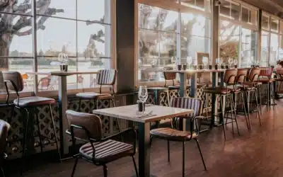 Photographie d&rsquo;hiver pour le restaurant l&rsquo;Aéropostale près de Tarbes