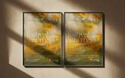 Affiche pour l’édition 2025 du festival Carmage à Vence