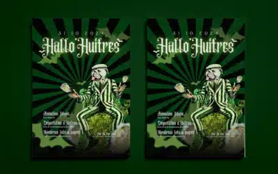 Affiche pour la soirée d&rsquo;Halloween 2024 d&rsquo;Au Pas Sage