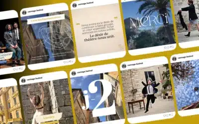 Gestion de réseaux sociaux pour le Festival Carmage-2e édition
