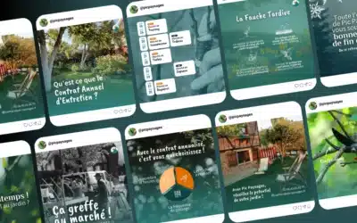 Gestion de réseaux sociaux pour Guillaume de Pic Paysages