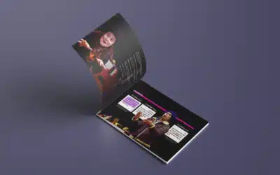 Mise en page d’un dossier commercial … et théâtral pour la Ménagerie !