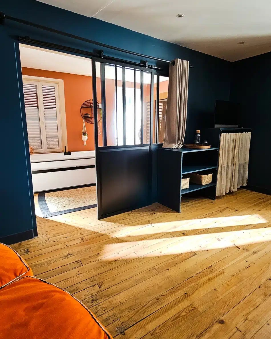 Prestation de photographie de air b'n'b pour la location avec spa d'Un Air de Renouveau à Bagnères de Bigorre.