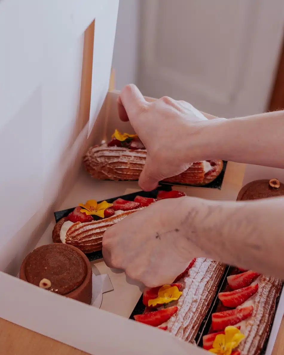 Prestation de photographie évènementielle pour la Boulangerie Patisserie Plume, à Bagnères de Bigorre.