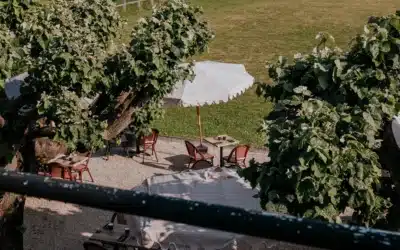 Photographie d’été au restaurant l’Aéropostale près de Tarbes