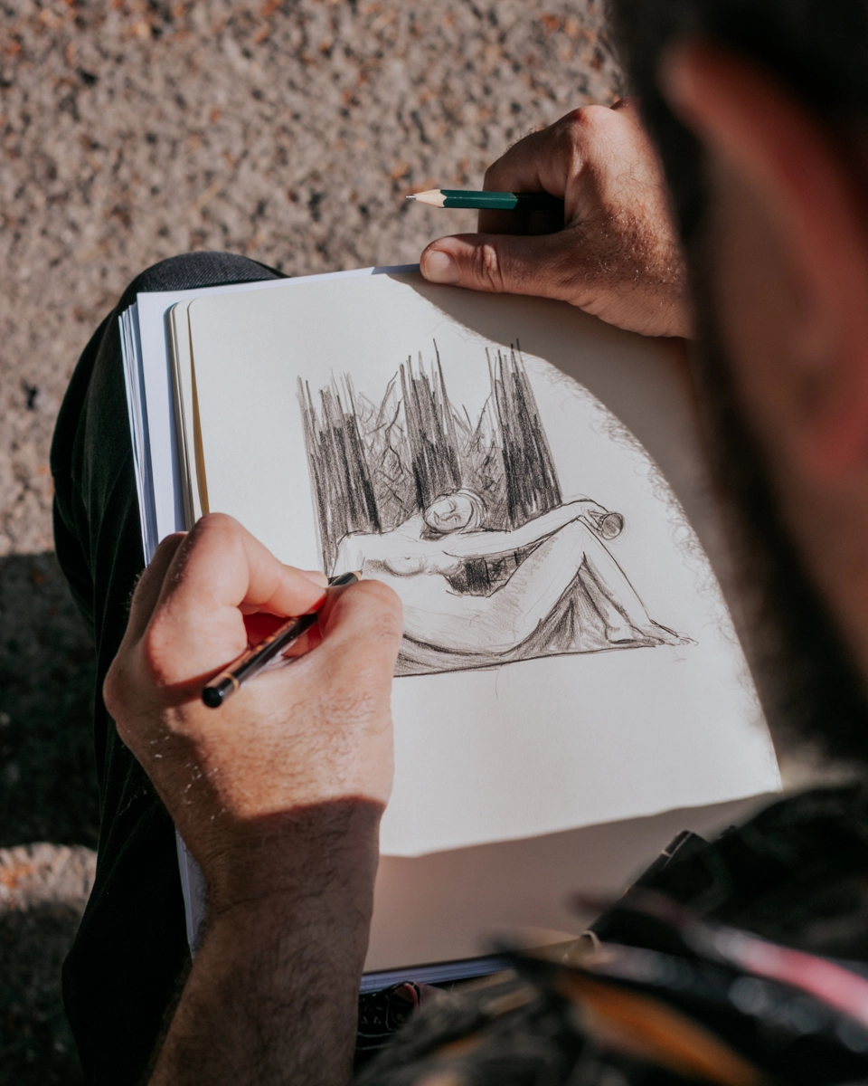 Prestation de photographie pour la mise en valeur d'ateliers d'art par Célina Guiné