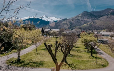 Séance photo pour les réseaux du Camping La Pommeraie à Gerde