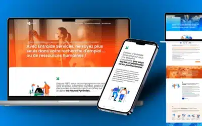 Création de site web pour Entraide Services à Tarbes