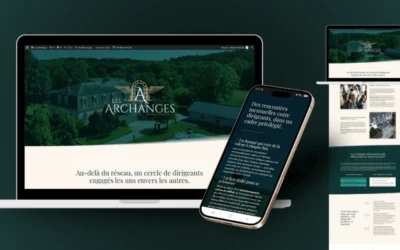 Création du site-web des Archanges